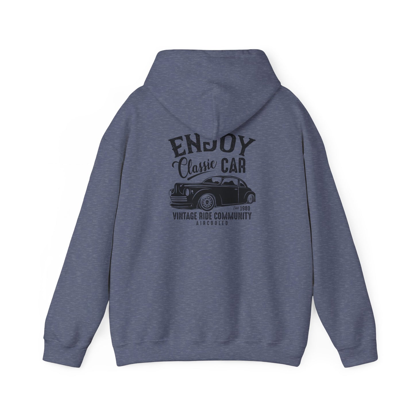 Vintage Car Lover's Hoodie - Enjoy Classic Car Design