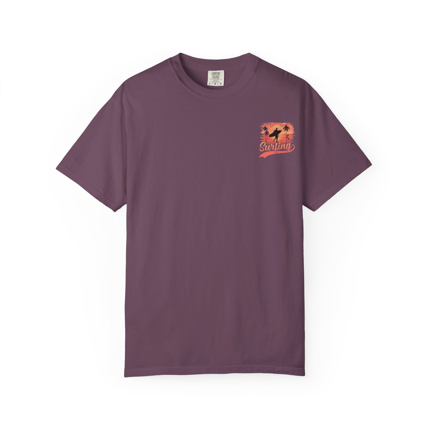 Surfing Paradise Unisex T-Shirt, Casual Beach Wear, Summer Vibes, Gift for Surfers, Vacation Outfit