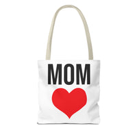 Mom Love Tote Bag | Perfect for Mother's Day, Birthday Gift, Grocery Shopping, Personalized Gift, Eco-Friendly