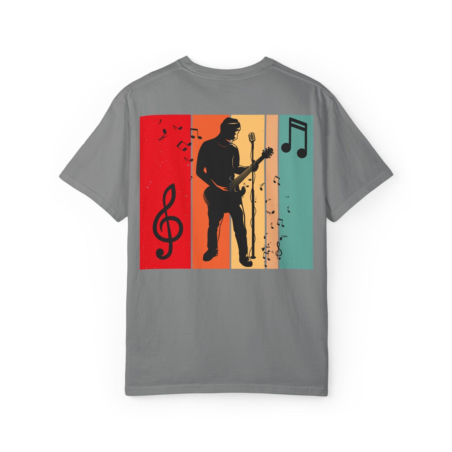 Music Lover T-Shirt, Retro Band Tee, Unisex Music T-Shirt, Guitarist Gift, Music Festival Shirt, Casual Concert Attire