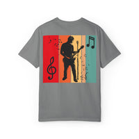 Music Lover T-Shirt, Retro Band Tee, Unisex Music T-Shirt, Guitarist Gift, Music Festival Shirt, Casual Concert Attire