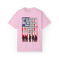 Patriotic T-shirt for Veterans, Memorial Day, Independence Day, Military Support, Casual Wear, Unisex Tee
