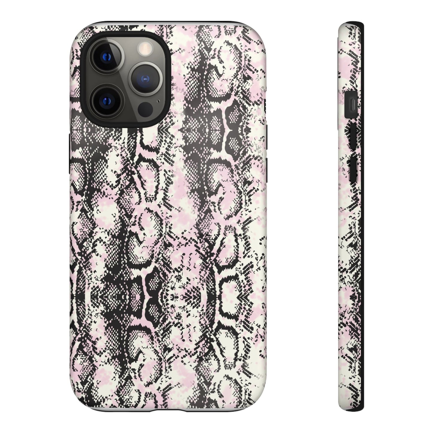 Stylish Snake Print Phone Case – Trendy Design, Tough Protection  Make a bold fashion statement while keeping your phone safe with this sleek and durable snake print case.