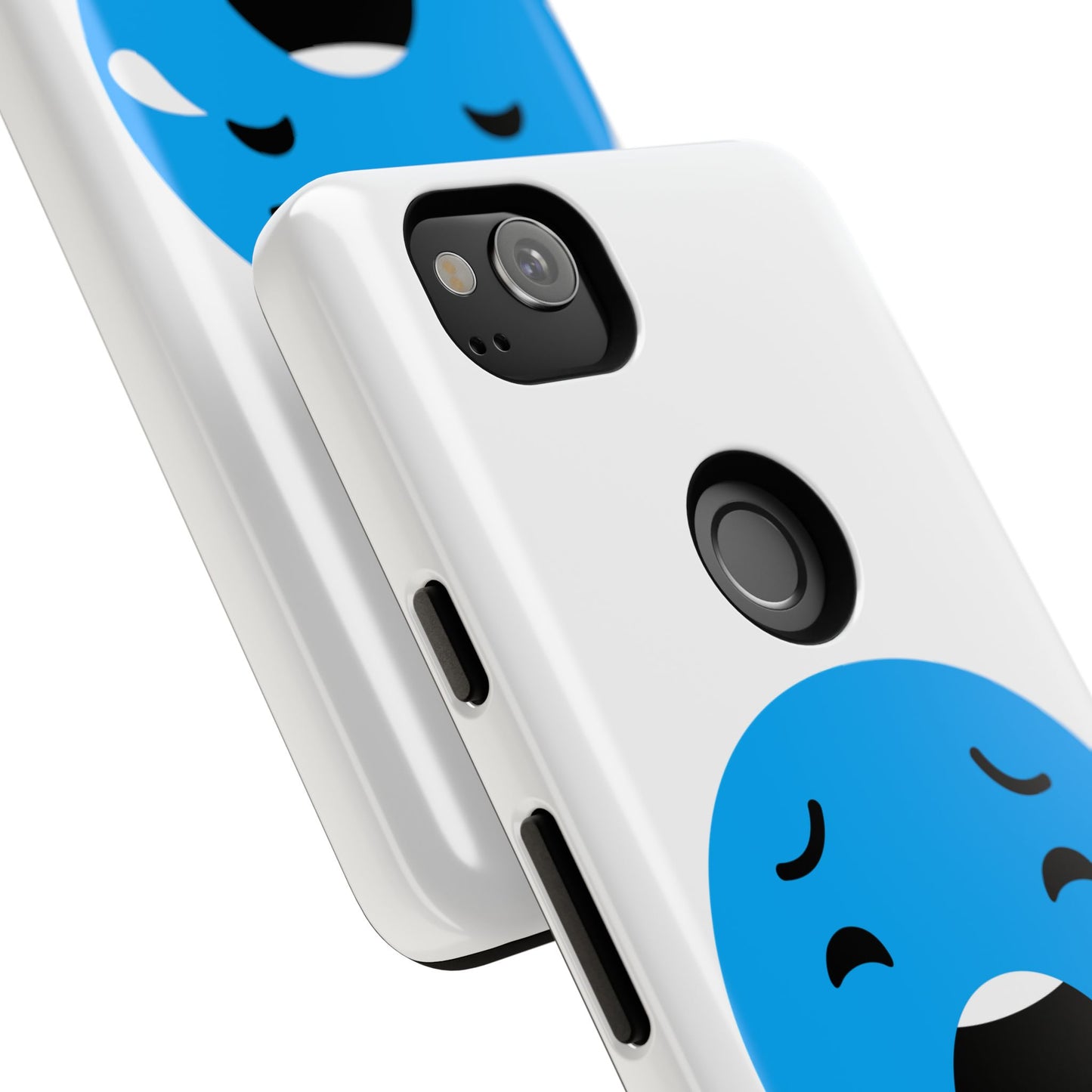 Funny Sad Face Phone Case - Tough and Stylish