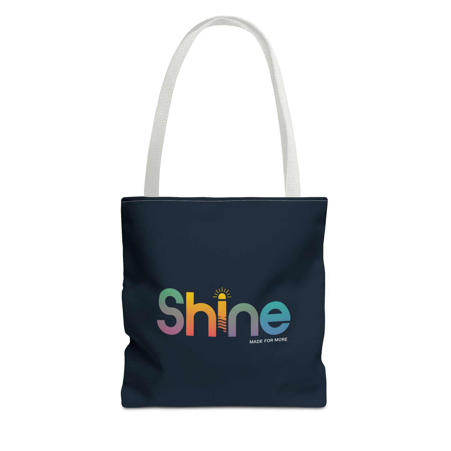 Inspirational Tote Bag - Shine, Motivational Gift, Reusable Shopping Bag, Eco-Friendly Fashion, Daily Use Bag