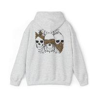 Skull Print Hoodie - Unisex Sweatshirt