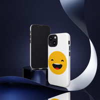 Happy Face Tough Phone Case - Durable Protection with Smile Design