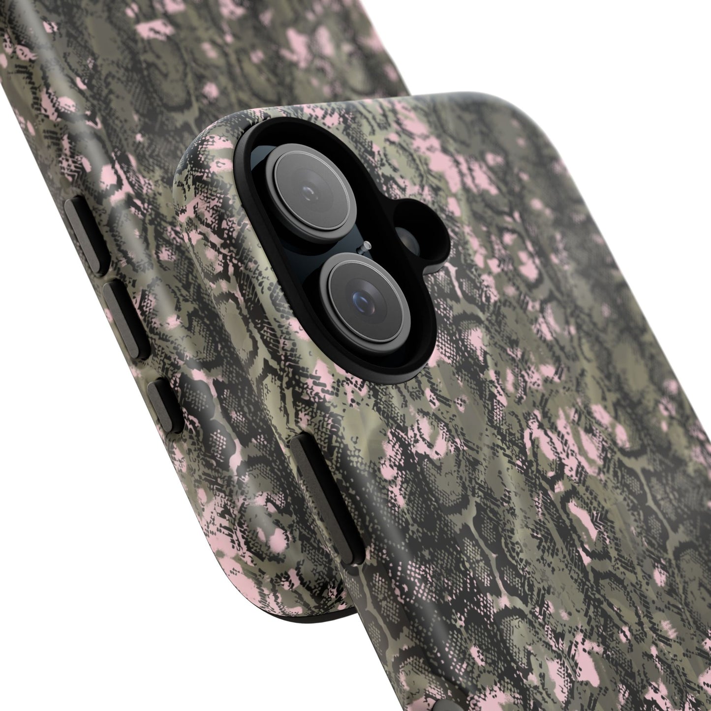 Stylish Snake Print Phone Case for Tough Protection