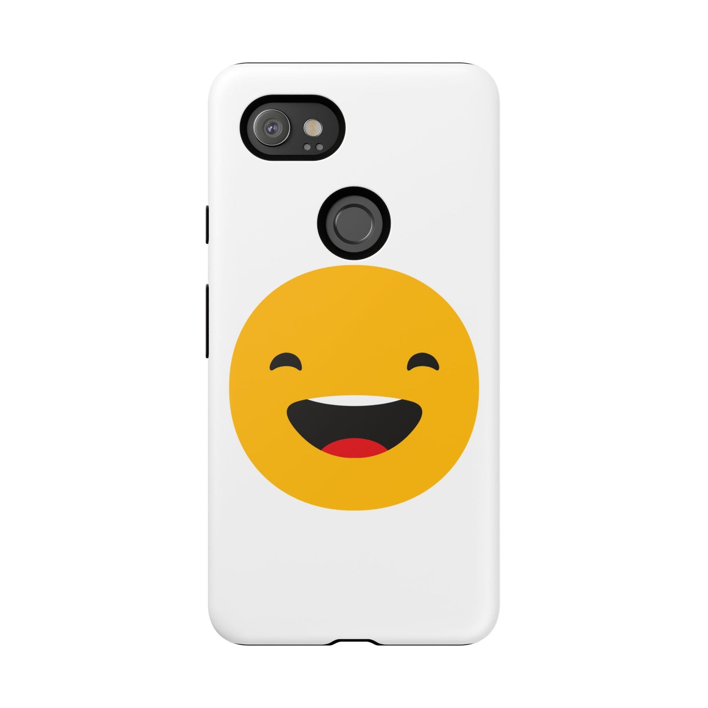 Happy Face Tough Phone Case - Durable Protection with Smile Design