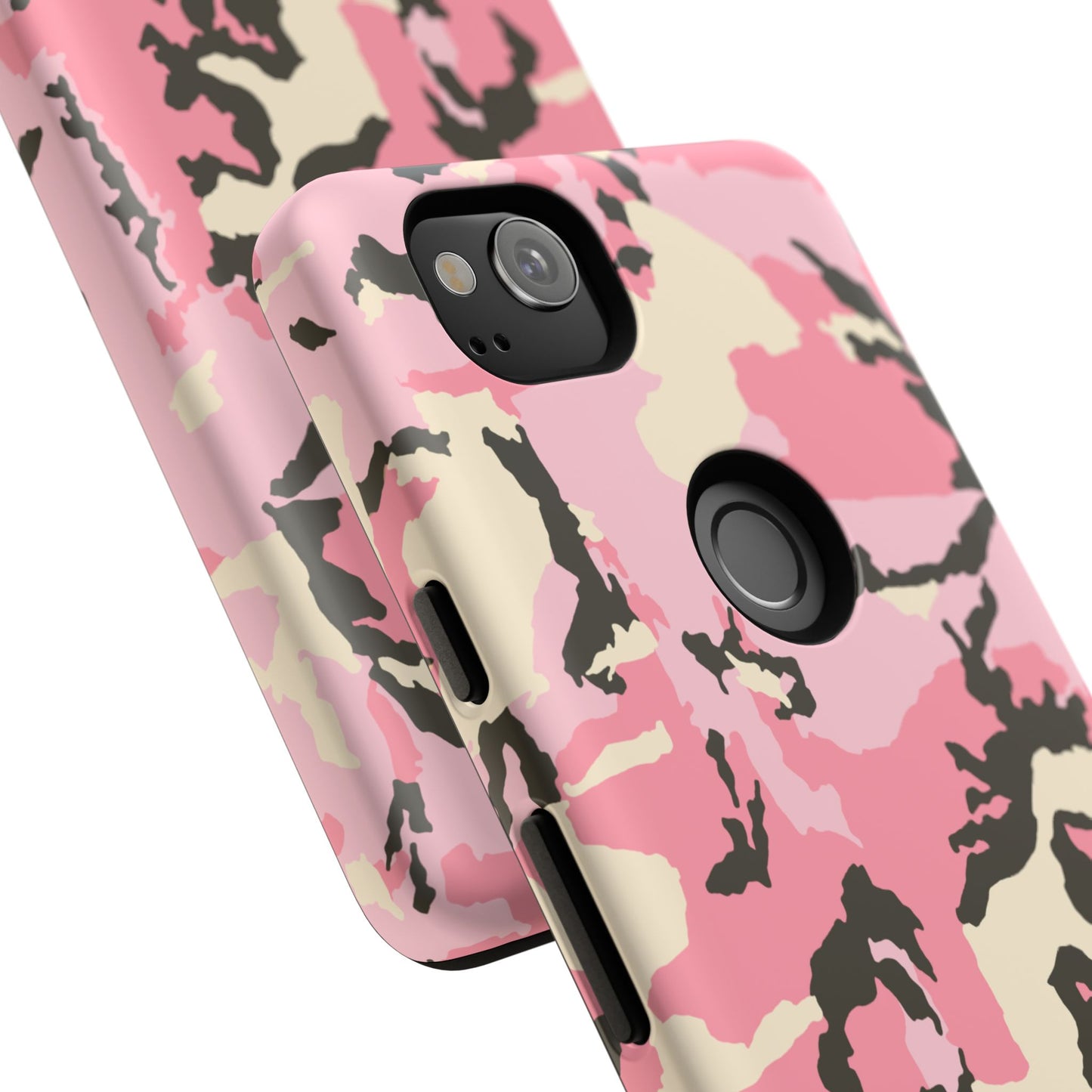 Stylish Pink Camouflage Phone Case – Tough Cases for Trendsetters