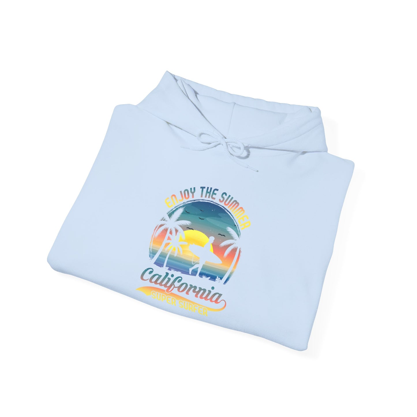 Unisex Heavy Blend™Hooded Sweatshirt California surfing is more than just a sport  it’s a lifestyle,a culture, vibe  🌊🏄‍♂️