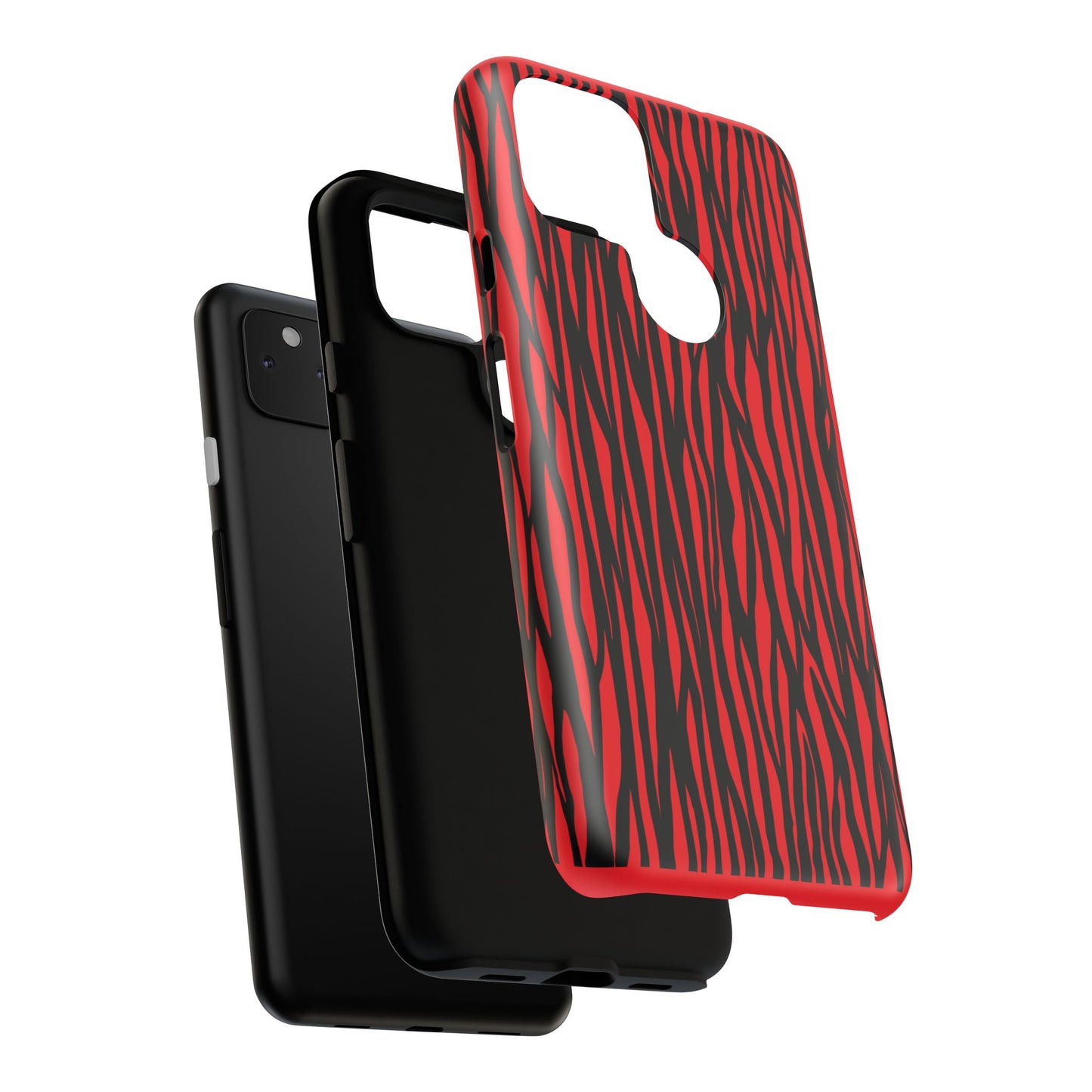 Bold Zebra Print Phone Case - Tough Protection for Trendsetters