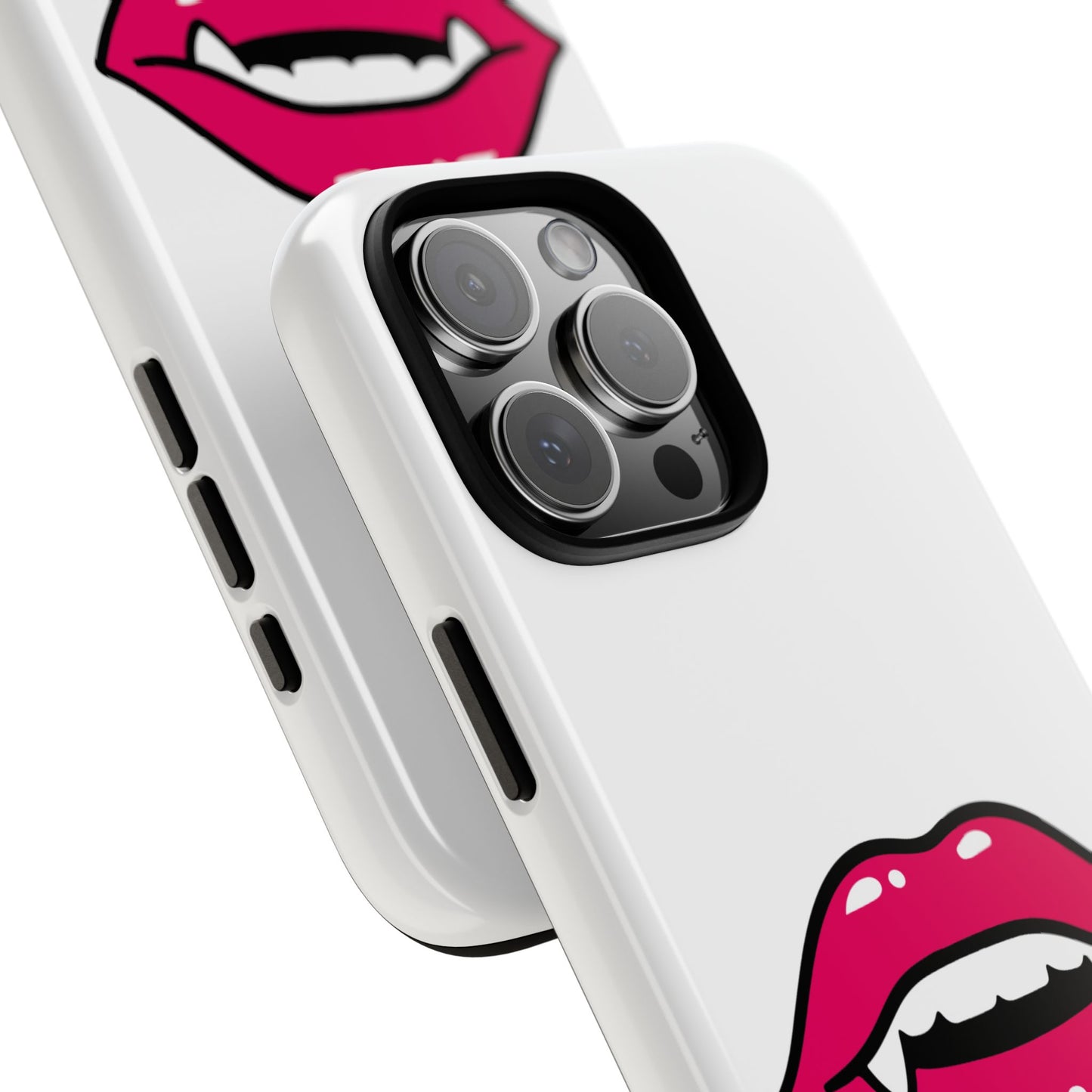 Vampire Mouth Phone Case - Tough Cases for Halloween, Gift for Spooky Lovers, Quirky Phone Accessories, Fun Tech Gear