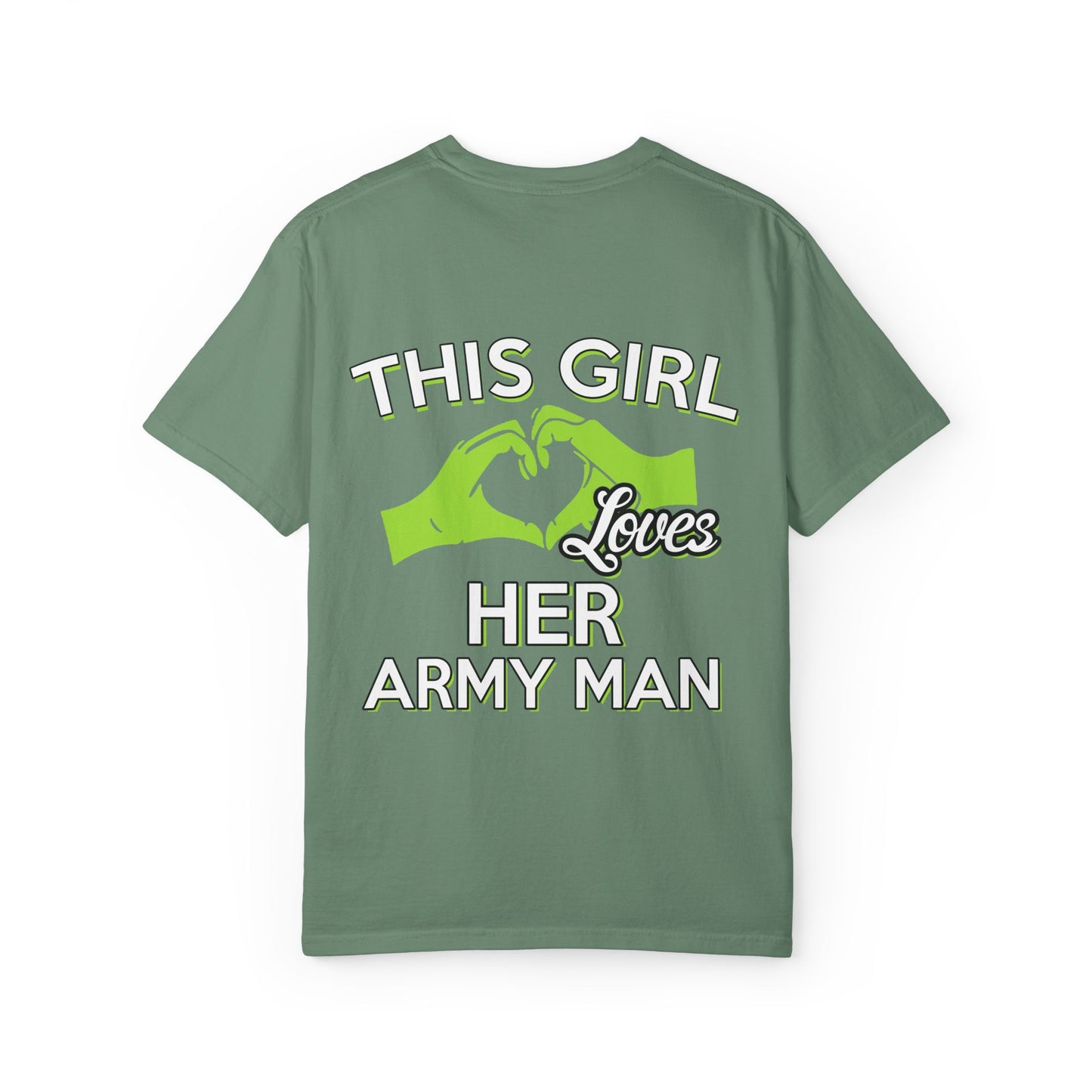 Army Wife Love T-shirt - Cute Gift for Military Girlfriends, Support Our Troops Apparel, Unisex Casual Tee, Army Partner
