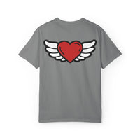 Vintage Winged Heart Unisex T-Shirt - Casual Love Tees
