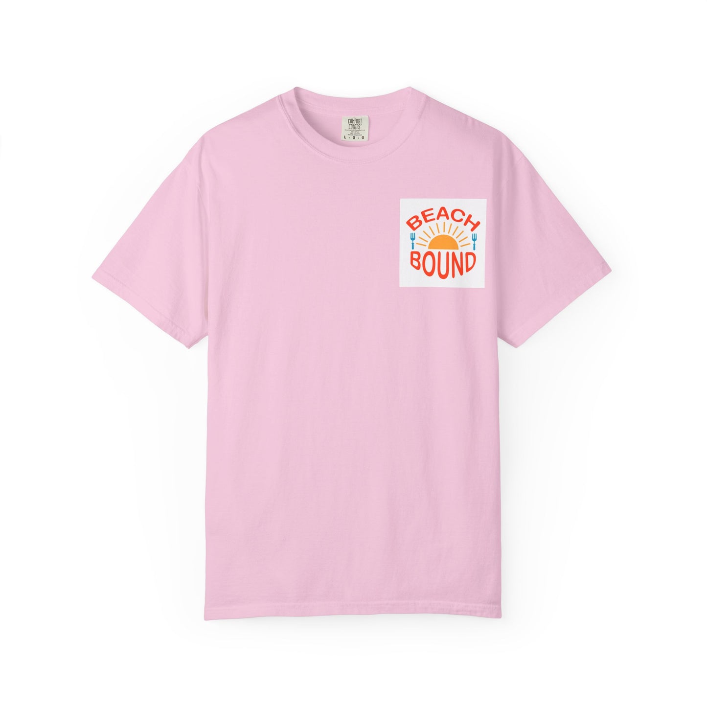 Beach Bound Unisex Garment-Dyed T-Shirt, Summer Vibes, Casual Wear, Beach Trip, Vacation Shirt, Outdoor Activities