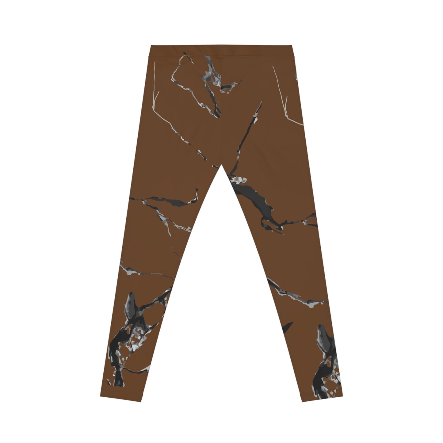 Chic Marble Print Leggings - Trendy Women's Activewear, Casual Everyday Outfit, Fitness Gear, Stylish Yoga Pants, Comfortable Lounge Wear