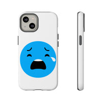 Funny Sad Face Phone Case - Tough and Stylish