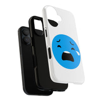 Funny Sad Face Phone Case - Tough and Stylish