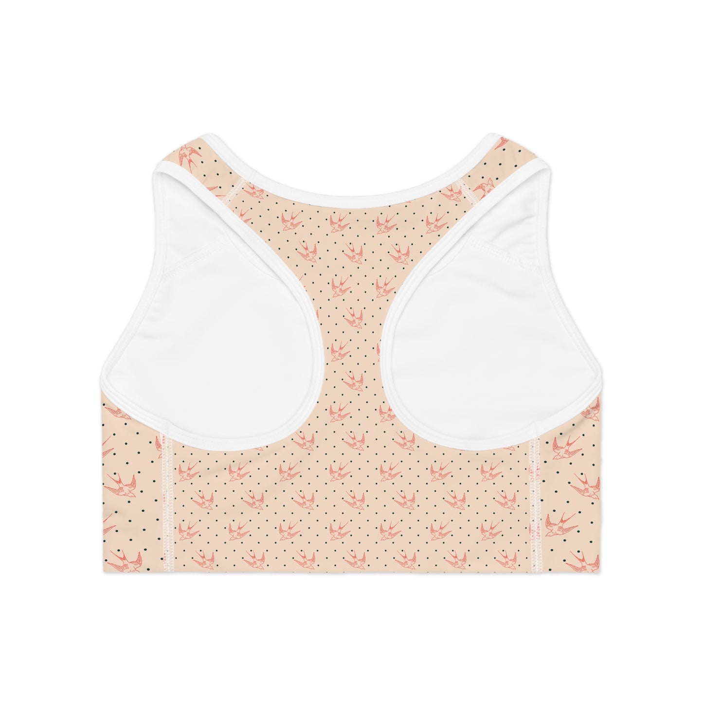 Floral Pattern Sports Bra - Comfortable & Stylish Activewear for Yoga, Fitness, and Everyday Wear
