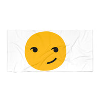 Smiling Sun Beach Towel - Fun Summer Accessory for Beach Days