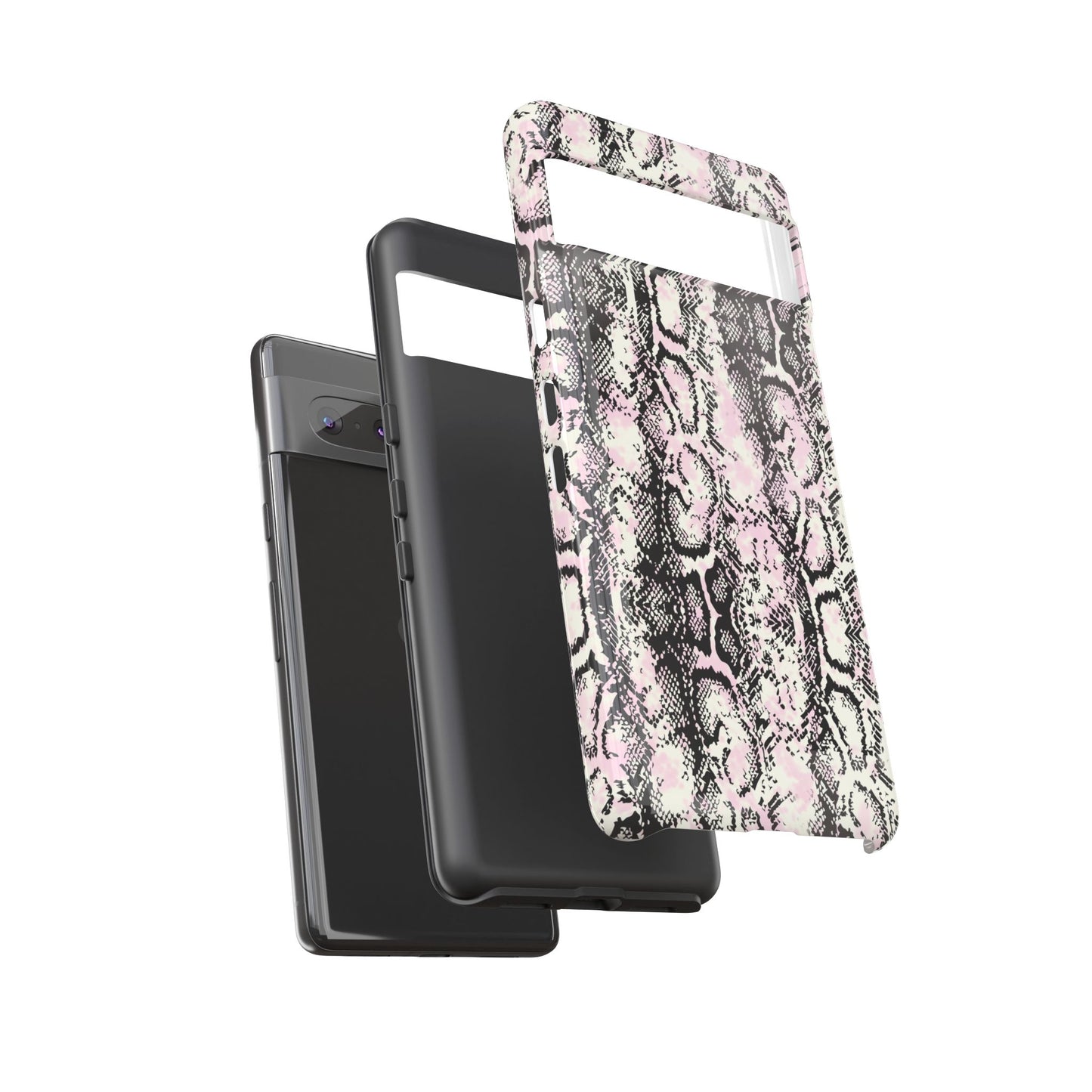 Stylish Snake Print Phone Case – Trendy Design, Tough Protection  Make a bold fashion statement while keeping your phone safe with this sleek and durable snake print case.