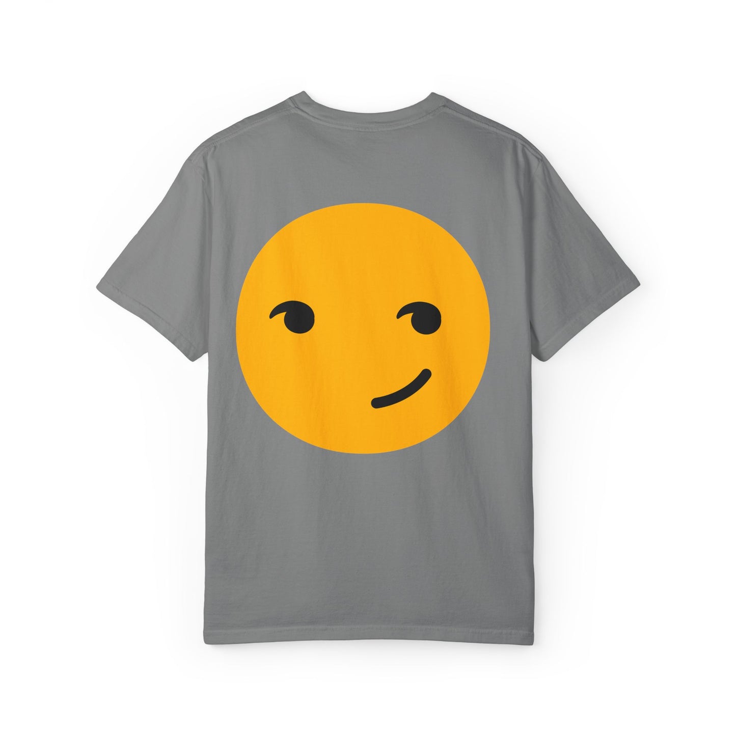 Smile Circle Unisex Garment-Dyed T-Shirt - Fun Casual Tee for Everyday Wear