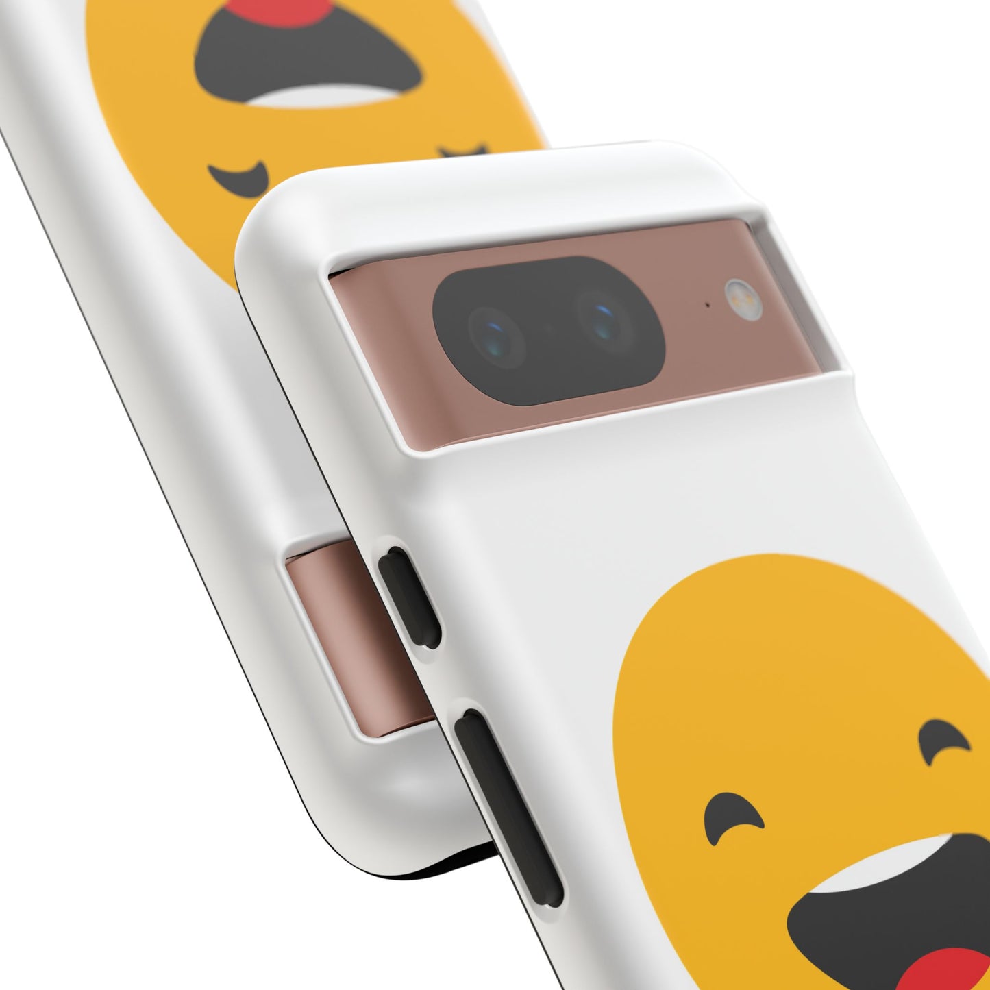 Happy Face Tough Phone Case - Durable Protection with Smile Design