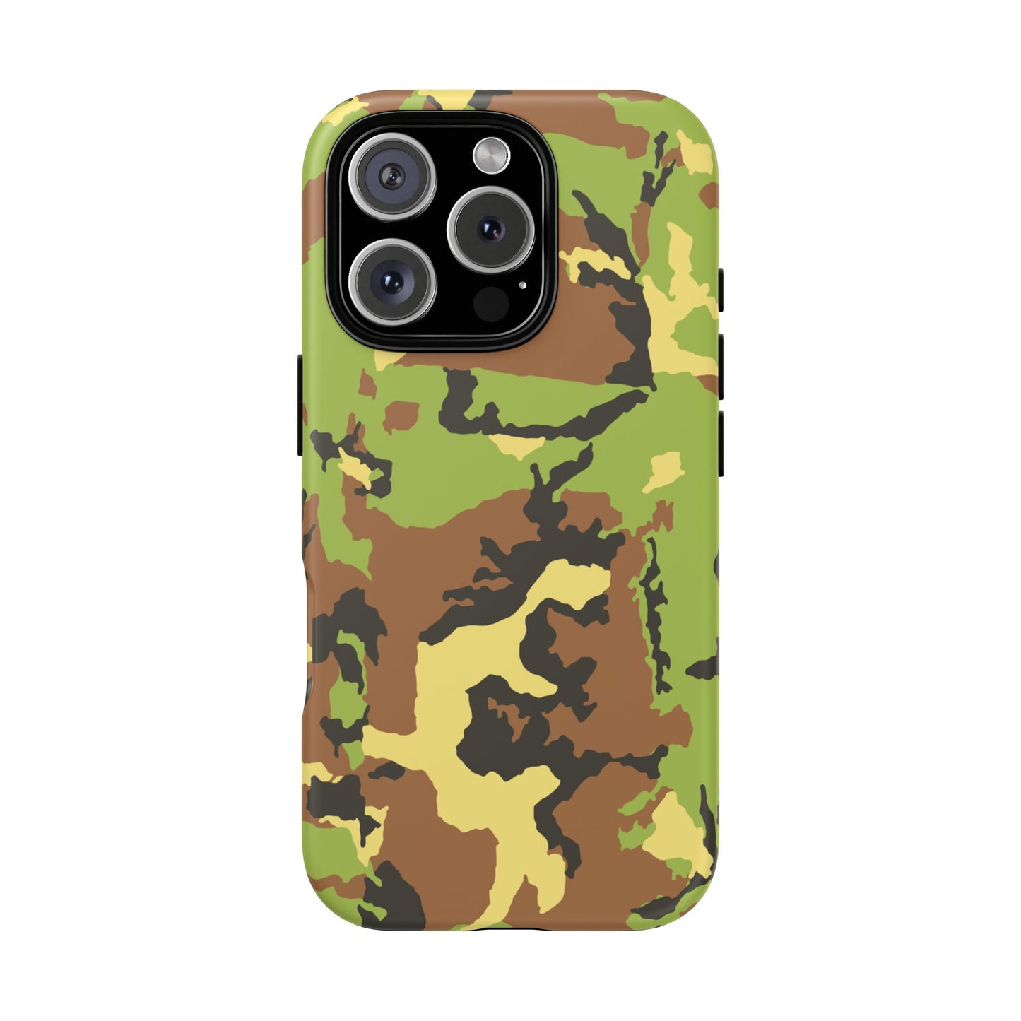 Camo Tough Phone Case - Durable Military Style Cover for Adventure Lovers