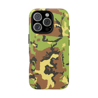 Camo Tough Phone Case - Durable Military Style Cover for Adventure Lovers