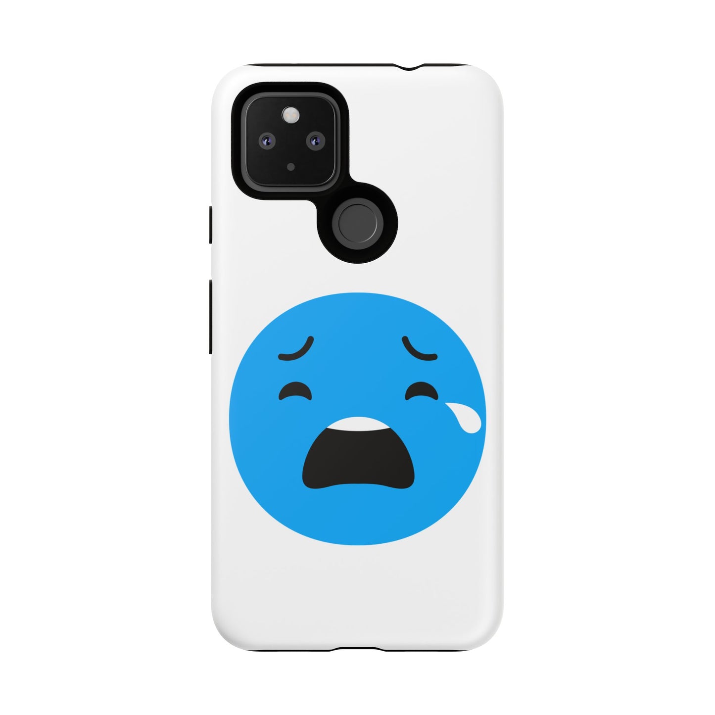Funny Sad Face Phone Case - Tough and Stylish