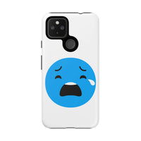 Funny Sad Face Phone Case - Tough and Stylish