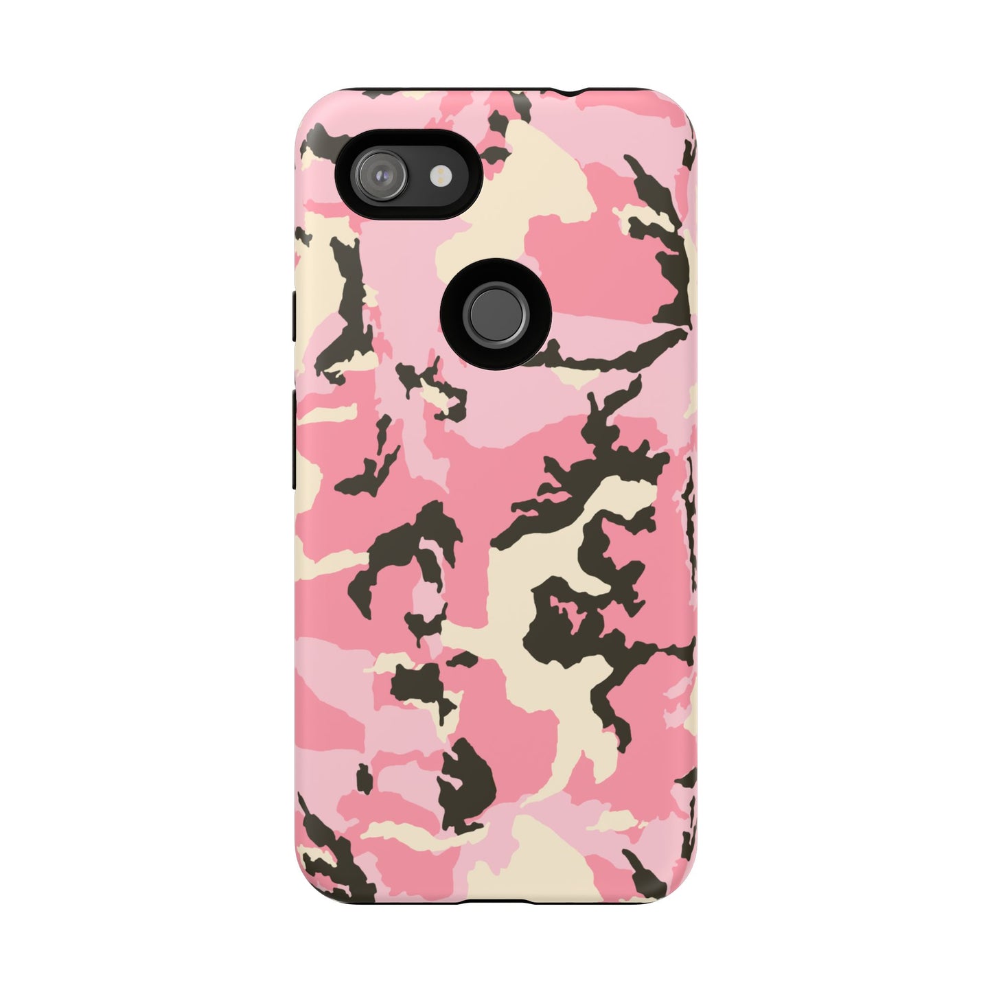 Stylish Pink Camouflage Phone Case – Tough Cases for Trendsetters