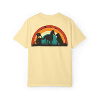 Rainbow Animal Scene Unisex T-Shirt - Nature Lover's Gift