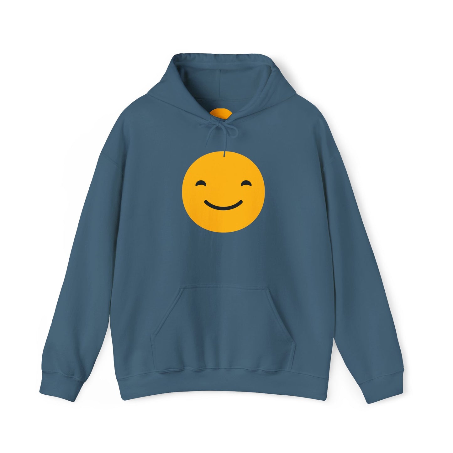 Smiley Face Unisex Hoodie - Happy Vibe Sweatshirt