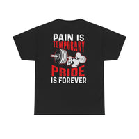 Temporary Pride Unisex Cotton Tee, Fitness Shirt, Apparel, Workout Top,  Gift, Celebration Tee