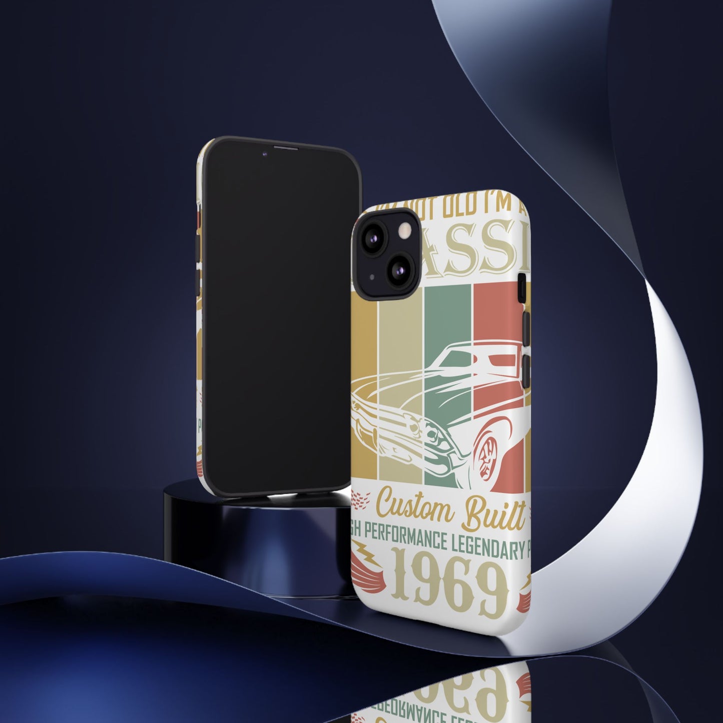 Vintage Classic Car Tough Case - Retro 1969 Design