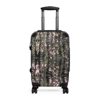 Stylish Snakeskin Suitcase for Travel Enthusiasts