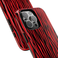 Bold Zebra Print Phone Case - Tough Protection for Trendsetters