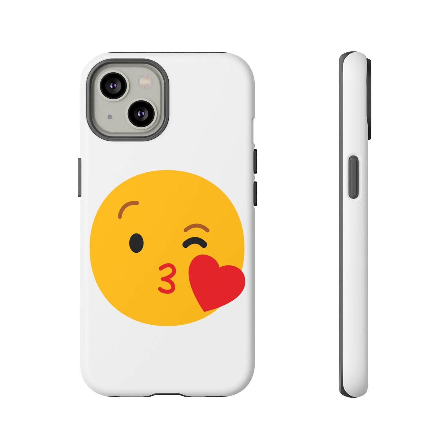 Cute Emoji Phone Case - Kissy Face Design for Stylish Protection