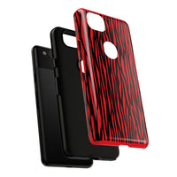 Bold Zebra Print Phone Case - Tough Protection for Trendsetters