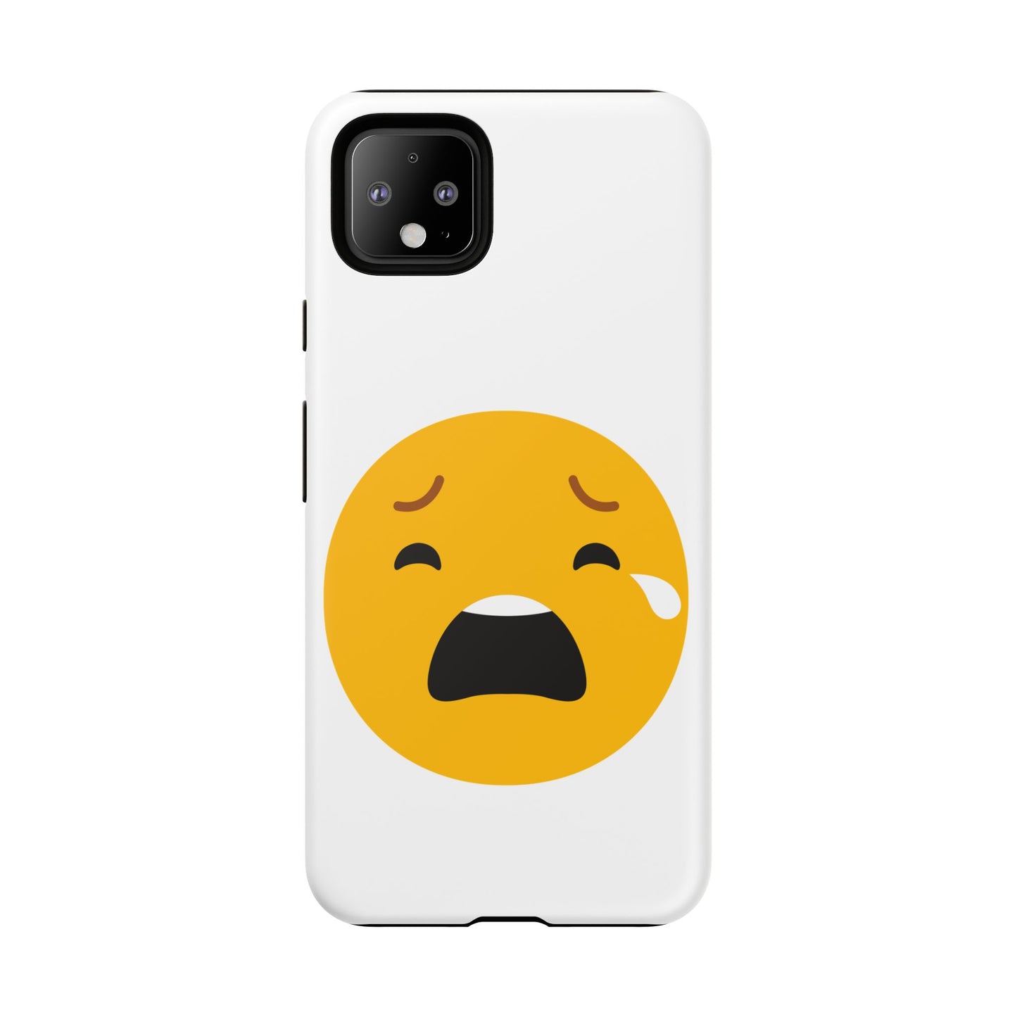 Emotional Tough Case – Sad Emoji Phone Case for Supportive Gifts