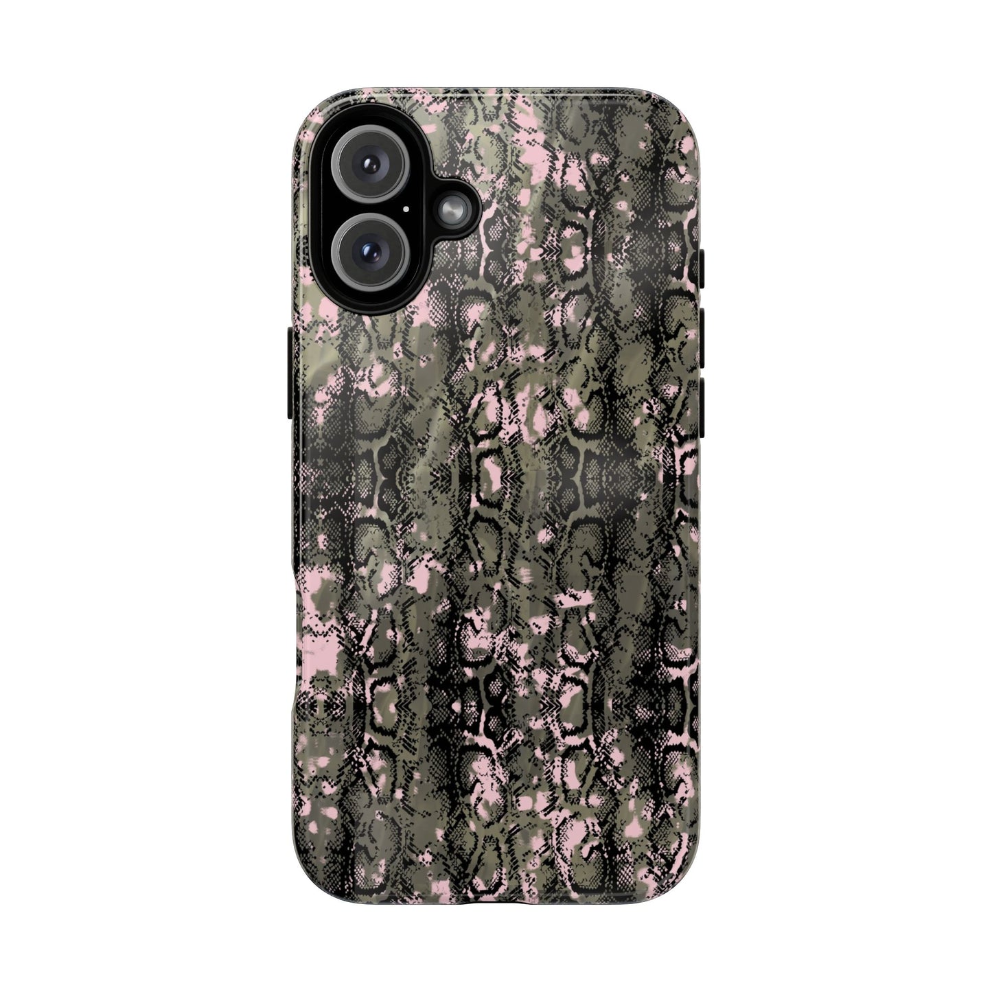 Stylish Snake Print Phone Case for Tough Protection