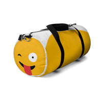 Vibrant Yellow Duffel Bag – Perfect for Gym, Travel & Adventure