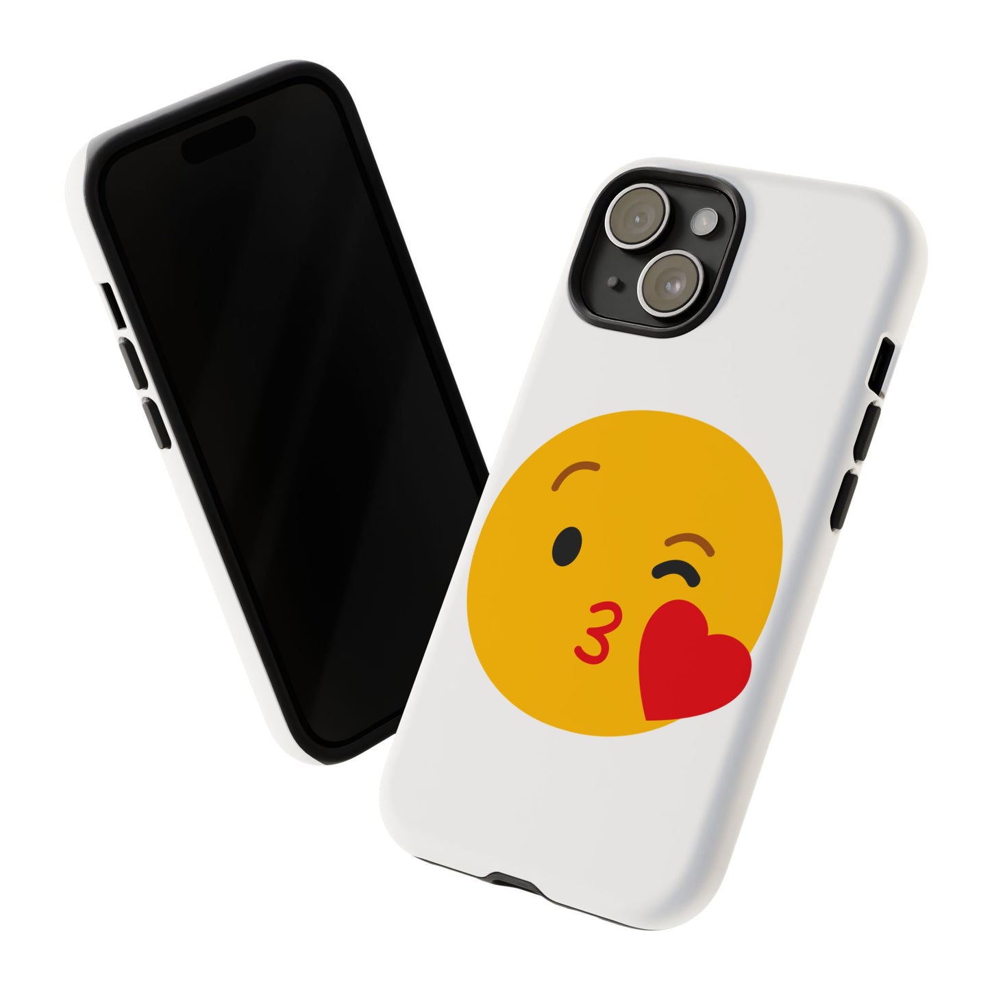 Cute Emoji Phone Case - Kissy Face Design for Stylish Protection