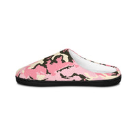 Comfortable Pink Camo Women's Indoor Slippers