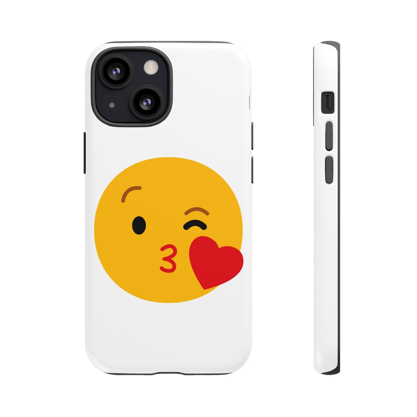 Cute Emoji Phone Case - Kissy Face Design for Stylish Protection