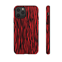 Bold Zebra Print Phone Case - Tough Protection for Trendsetters
