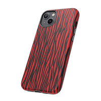 Bold Zebra Print Phone Case - Tough Protection for Trendsetters