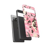 Stylish Pink Camouflage Phone Case – Tough Cases for Trendsetters